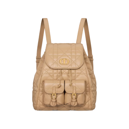 Biscuit lamsleer met Macrocannage-motief 23cm