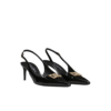 Poliertes Kalbsleder Slingbacks - Image 2