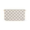 Félicie Damier Azur Canvas Clutch 21cm - Image 3