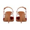 Kalbsleder Slingback Pumpe Mandel 80cm - Image 3