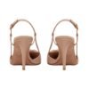 Slingback Pumpe aus Leder in Rose Cannelle 80cm - Image 3