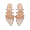 Rockstud aus Lackleder Poudre - Image 4