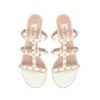 Rockstud Kalbsleder Light-Ivory 60cm - Image 4