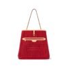 Bandoulière Inside Out MM Tote-Tasche in Rouge Sari 31cm - Image 4