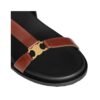 MAUD SANDAL WITH TRIOMPHE IN CALFSKIN - Image 4
