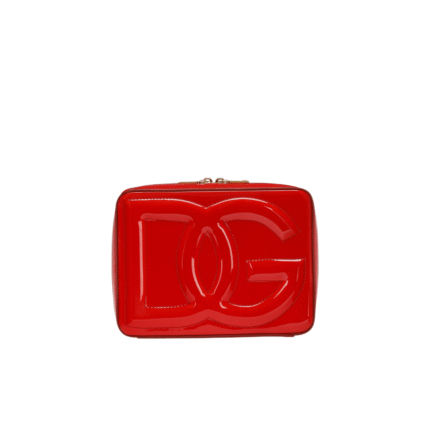 Mittlere Lackleder Kameratasche