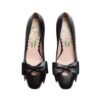 Bowow pumps in kidskin Black 45cm - Image 4