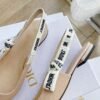 Slingback Flat Beige - Image 8