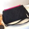 Pillow Multi Pochette Black/Light Pink 34 cm - Image 2