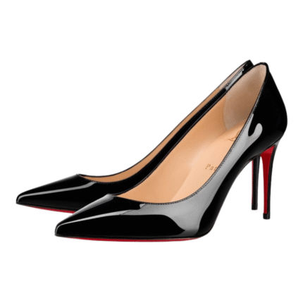 85 mm Pumps Patent Calf Leather Black