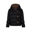 Daunenjacke Black/Brown