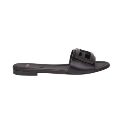 Flip-Flops aus Blackem Leder