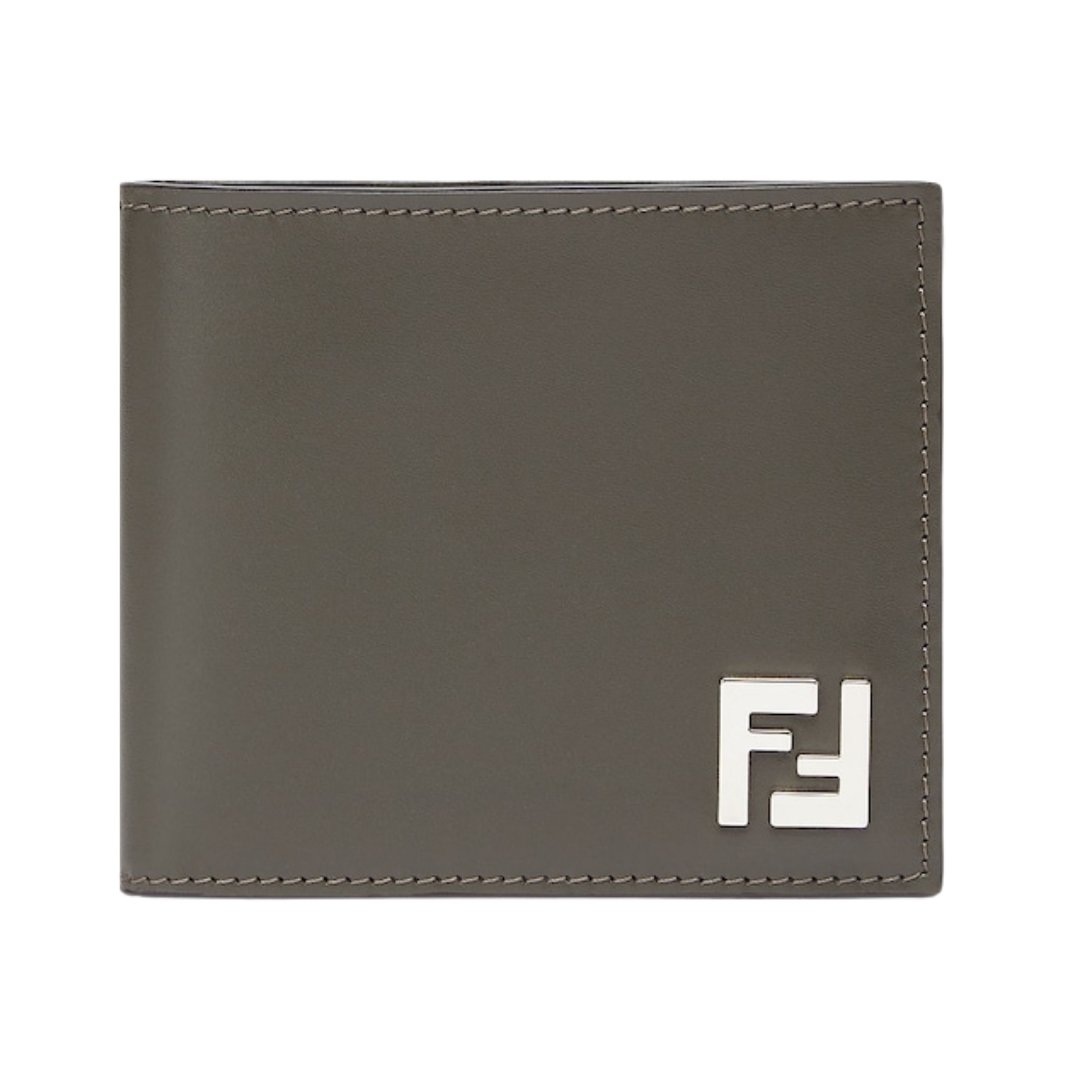 1 Bi-Fold Brieftasche mit Squared FF-Muster 9.5cm - Image 1