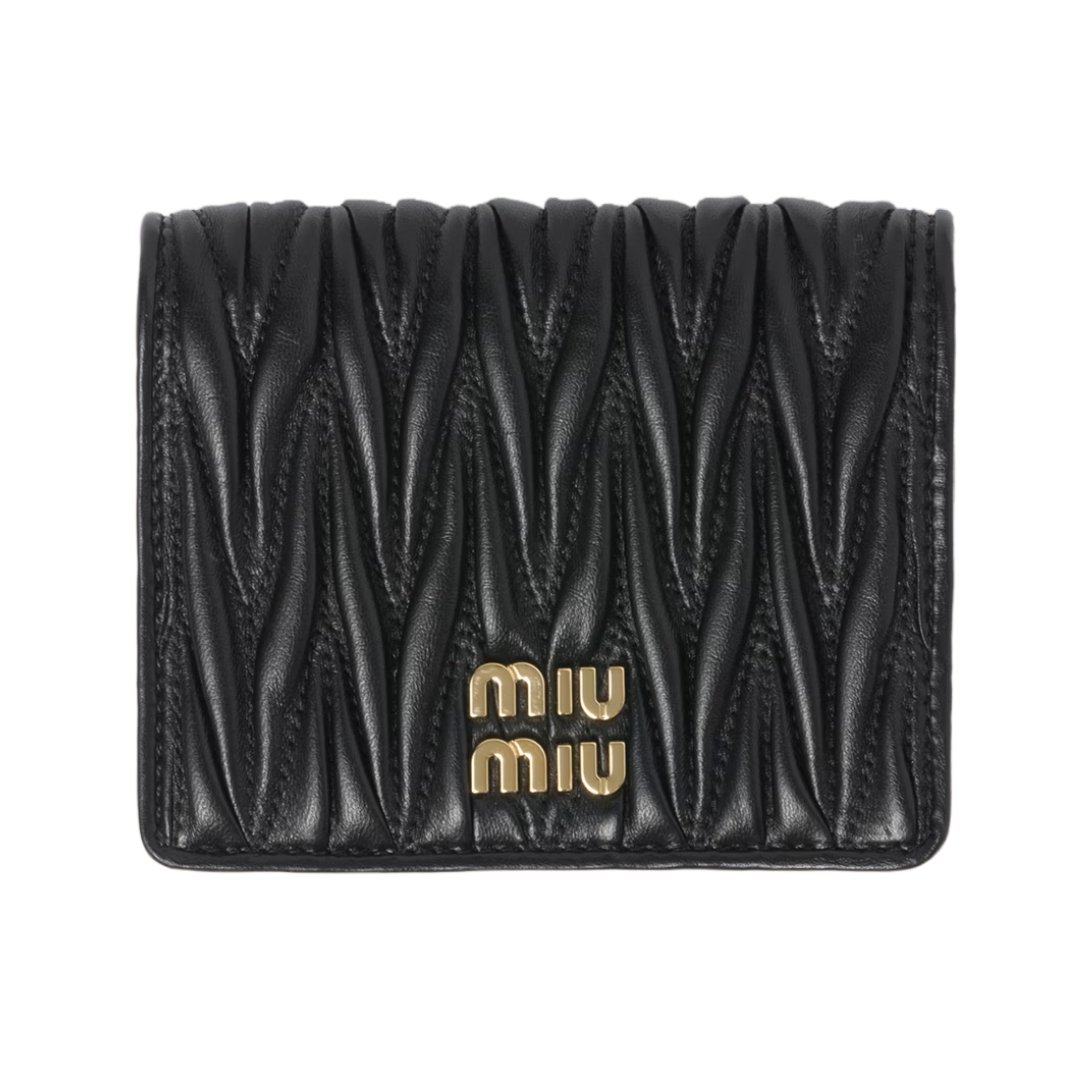 1 Matelassé-Nappa-Leder Black 7.8cm - Image 1