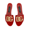 Polierte Kalbsleder-Slipper mit DG-Logo - Image 4