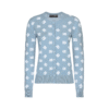 Viskose-Cardigan mit Jacquard-DG-Logo