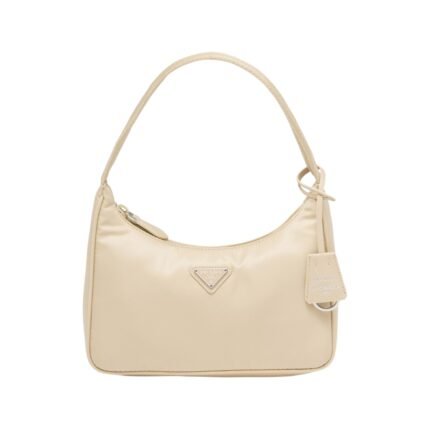 Re-Nylon Mini in Wüstenbeige 17cm