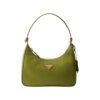 Re-Nylon- und Saffiano EfeuGreen 17cm