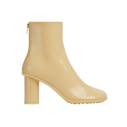 Leder-Stiefeletten mit Gummisohle 7.5