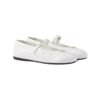 Naplak Lackleder-Ballerinas White