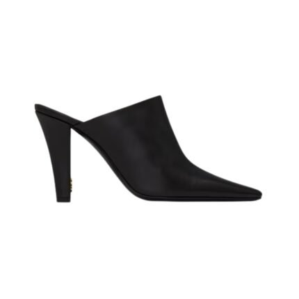 Jill Mules aus glattem Leder 9.5cm