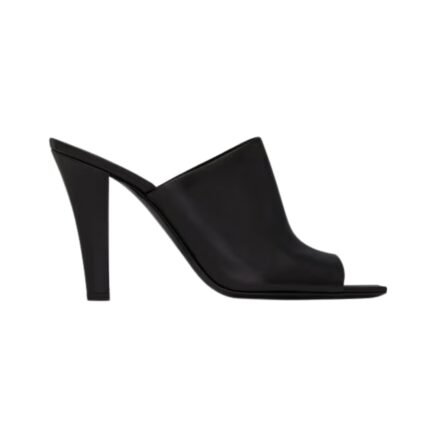 Jill Mules aus glattem Leder 9.5cm