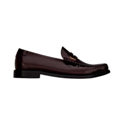 Le Loafer Penny Slippers aus glänzendem Leder