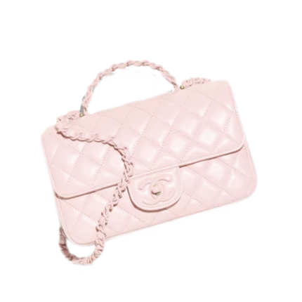 Mini Flap Bag mit Oberem Griff