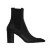 Betty Chelsea Boots aus glänzendem Leder 7cm