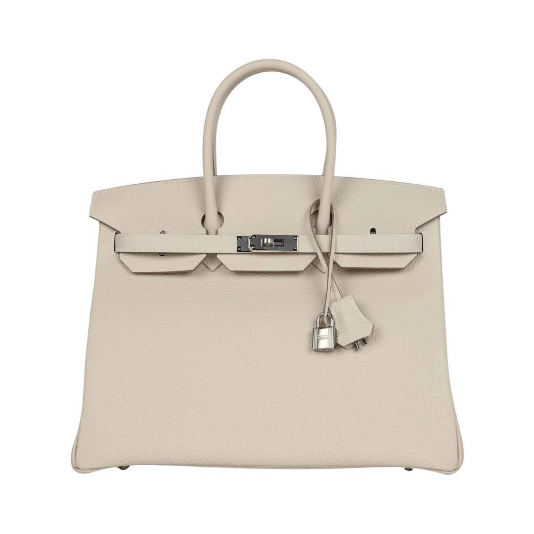 1 Craie Togo mit Palladium-Beschlägen 35cm - Image 1