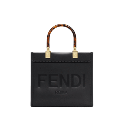 Blacke Leder-Shoppingtasche 22cm