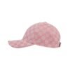 Baseballkappe aus Light Pink Leder - Image 2
