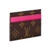 Doppel-Kartenetui Pondichery Pink 11cm - Image 3