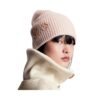 Headline Beanie Beige Light Pink - Image 3
