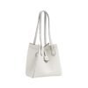 Umwandelbare Ledertasche in White  27cm - Image 2