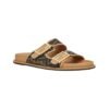 Browne Stoff-Slipper mit FF-Muster - Image 2