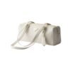 Mittelgroße Lederhandtasche mit Griff in White 12.5cm - Image 2