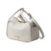 Lederhandtasche in White 18cm - Image 2