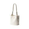Mittelgroße Ledertasche in White 22.5cm - Image 2