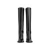 Leder-Kniestiefel Black 9cm - Image 3