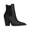 Theo Chelsea Booties aus glattem Leder 9.5cm - Image 2