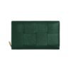 Intreccio-Nappa-Geldbörse SmaragdGreen 11.5