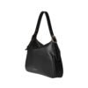 GG Emblem Schultertasche Blackes Glattleder 37cm - Image 2