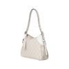 Emblem Schultertasche Beige und White 24.5cm - Image 2