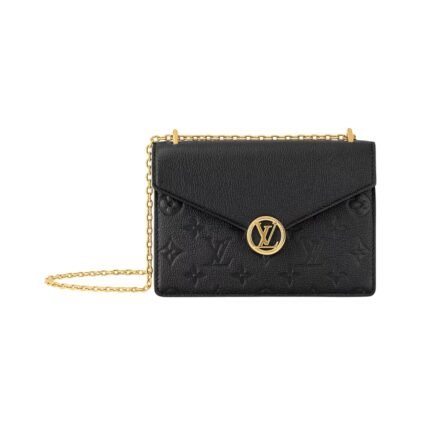 Wallet auf Kette Rosy Black 19.5cm