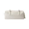 Mittelgroße Lederhandtasche mit Griff in White 12.5cm - Image 3