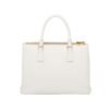 Große Galleria Saffiano-Ledertasche White 24cm - Image 3