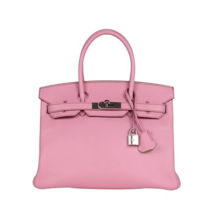 Bubblegum Verso Chèvre Mysore Palladium-Hardware 30cm