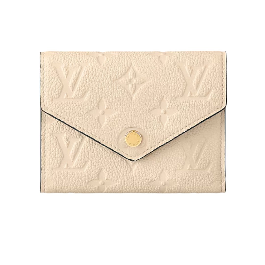 3 Victorine Geldbörse Creme 12cm - Image 1