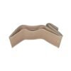 Brieftasche aus GreyBrownem Nappaleder 7.5cm - Image 4